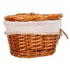 Storage boxes Alexandra House Living Natural wicker Willow wood 20 x 14 x 10 cm 23 x 14 x 30 cm 2 Pieces