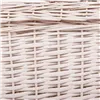 Storage boxes Alexandra House Living White wicker Willow wood 2 Pieces