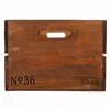 Storage boxes Alexandra House Living Brown Fir wood 2 Pieces