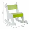 Rocking chair Alexandra House Living White Green MDF Wood 33 x 55 x 51,5 cm Children's Giraffe