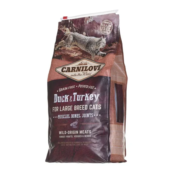 Cat food Carnilove Adult Duck 6 Kg