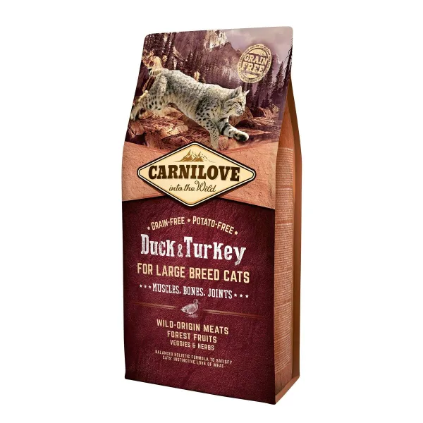Cat food Carnilove Adult Duck 6 Kg