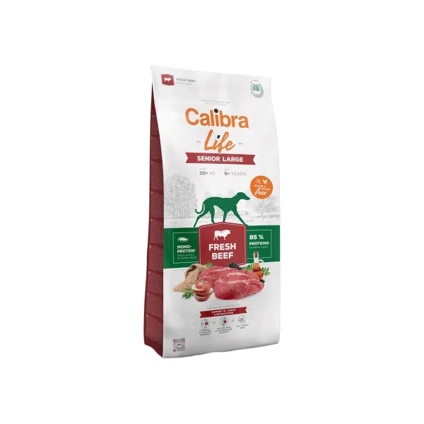 Lopbarība Calibra Teļa gaļa 12 kg Seniors 12,7 KG