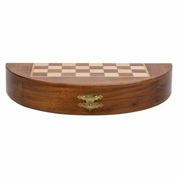 Chess Alexandra House Living Brown Acacia 23 x 1 x 23 cm Magnetic