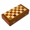 Chess Alexandra House Living Brown Acacia 25 x 4 x 25 cm Magnetic