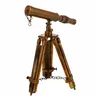 Decorative Figure Alexandra House Living Bronze Telescope 2 x 25 x 4 cm