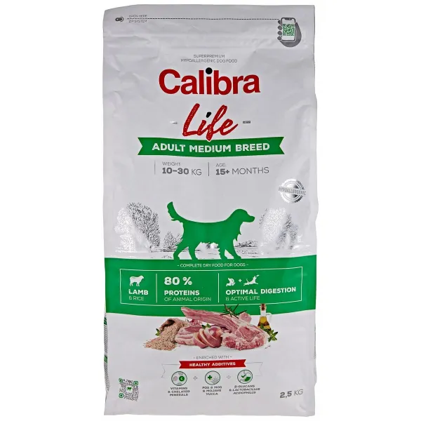 Фураж Calibra Мясо ягненка 2,5 kg