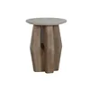 Side table Home ESPRIT Wood Marble 40 x 40 x 51 cm