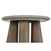 Side table Home ESPRIT Wood Marble 40 x 40 x 51 cm