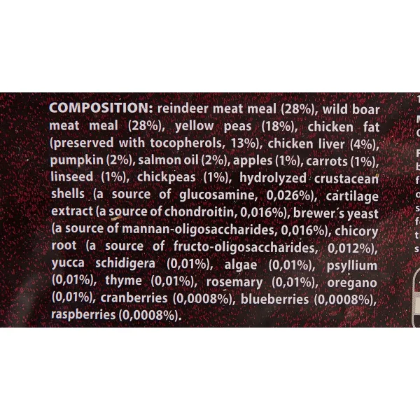 Kissanruoka Carnilove Poro 6 Kg