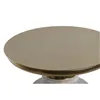 Side table Home ESPRIT White Golden Wood Metal 41 x 41 x 53 cm