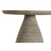 Side table Home ESPRIT Golden Natural Wood Metal 41 x 41 x 53 cm