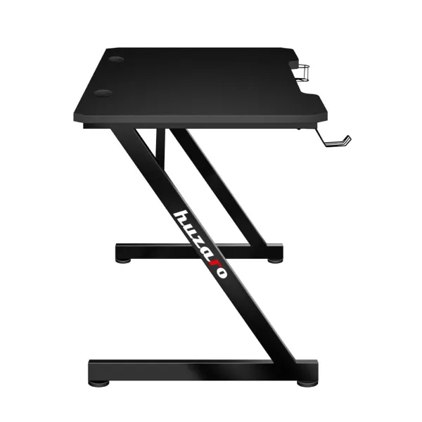 Pöytä Gaming Huzaro Hero 2.5 Musta Alumiini 120 x 60 cm