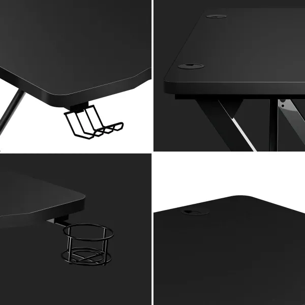 Pöytä Huzaro HZ-Hero 1.8 Black Musta Teräs
