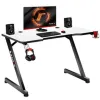 Письменный стол Huzaro Hero 2.5 Белый Чёрный Алюминий 120 x 60 cm