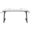Письменный стол Huzaro Hero 2.5 Белый Чёрный Алюминий 120 x 60 cm