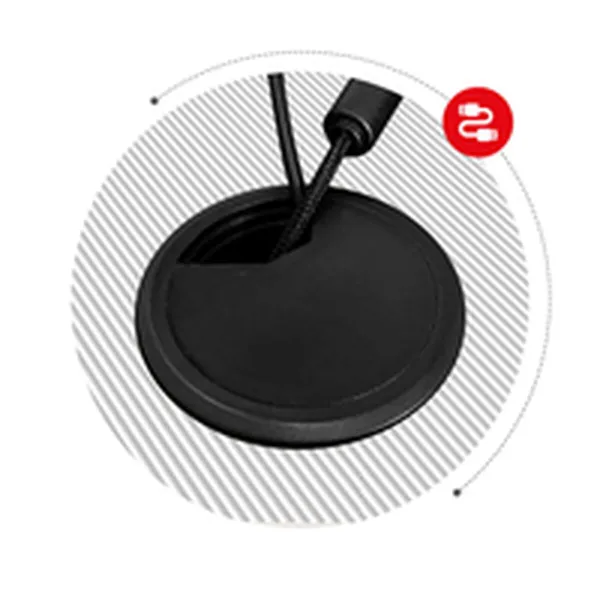 Письменный стол Huzaro Hero 2.5 Белый Чёрный Алюминий 120 x 60 cm