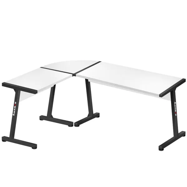 Письменный стол Huzaro HZ-Hero 6.0 Белый Сталь Углеволокно 178 x 4 x 112 cm
