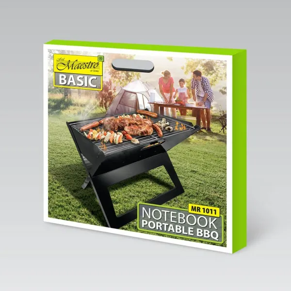 Söegrill Ratastega Feel Maestro MR-1011 Must Metall