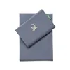 Duvet cover set Benetton TEVERE Dark blue 150 x 240 cm 2 Pieces