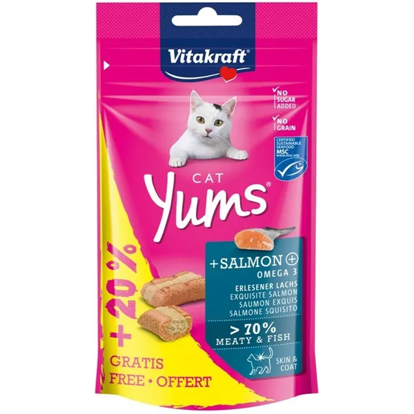 Snack for Cats Vitakraft Yums Salmon