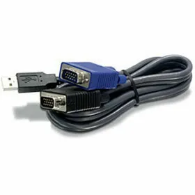 Kabelis KVM Trendnet TK-CU06              Juoda 1.8 m
