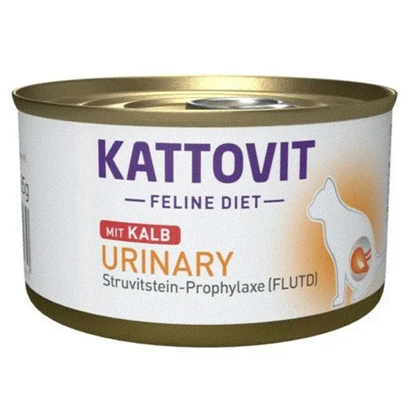 Cat food Kattovit Urinary Veal 85 g