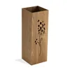 Umbrella stand Flowers MDF Wood (22 x 48 x 22 cm)