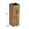 Umbrella stand Flowers MDF Wood (22 x 48 x 22 cm)