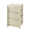 Chest of drawers Tontarelli Arianna 3 drawers White 38 x 38 x 60 cm