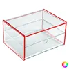 Box with compartments polypropylene (13 x 9,2 x 17,1 cm)