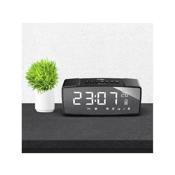 Žadintuvas Greenblue 62917 Juoda Pilka Monochrominis Juoda / Pilka
