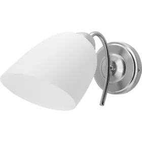 Sieninis apšvietimas Activejet NIKITA 1P Nikiel Balta nikelis Metalinis stiklas 60 W 220-240 V 26 x 12 x 12,5 cm 30 x 12 x 15 cm
