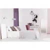 Sieninis apšvietimas Activejet NIKITA 1P Nikiel Balta nikelis Metalinis stiklas 60 W 220-240 V 26 x 12 x 12,5 cm 30 x 12 x 15 cm