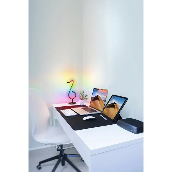 Stalinė lempa Activejet AJE-MELODY RGB Juoda Plastmasinis 7 W 5 V