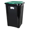 Rubbish Bin Tontarelli 44 L Black