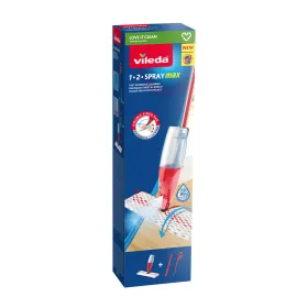 Šluota Vileda 1.2 Spray Max Balta Raudona Mikro audinys Plastmasinis (1 Dalys)