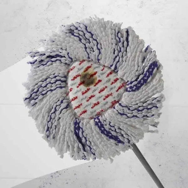 Mop with Bucket Vileda 167751 Melns Sarkans Mikrošķiedra Plastmasa