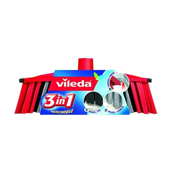 Щетка Vileda 142156 Чёрный Красный Серый Пластик (1 штук)