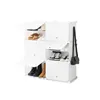 Portable Modular Shoe Cabinet InnovaGoods White