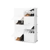 Portable Modular Shoe Cabinet InnovaGoods White