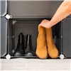 Portable Modular Shoe Cabinet InnovaGoods Grey