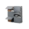 Portable Modular Shoe Cabinet InnovaGoods Grey