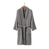 Dressing Gown Paduana Grey 450 g/m² 100% cotton