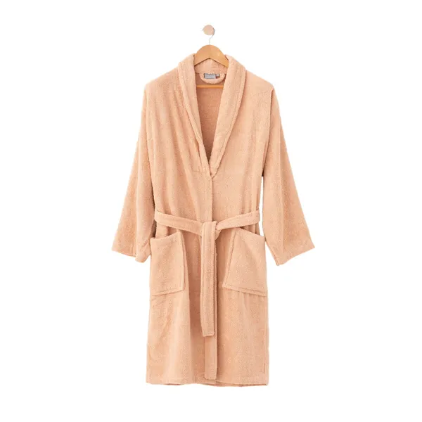 Dressing Gown Paduana Beige Camel 450 g/m² 100% cotton