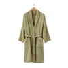 Dressing Gown Paduana Green 450 g/m² 100% cotton