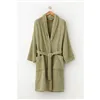 Dressing Gown Paduana Green 450 g/m² 100% cotton