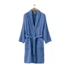 Dressing Gown Paduana Blue 450 g/m² 100% cotton