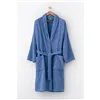 Dressing Gown Paduana Blue 450 g/m² 100% cotton