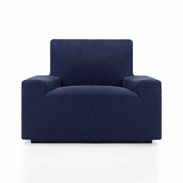 Sofa Cover Sofaskins NIAGARA Navy Blue